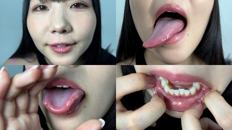 みすずちゃんの口内観察 素人お姉さんのフェチ作品